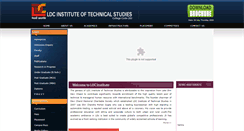 Desktop Screenshot of ldcinstitute.com